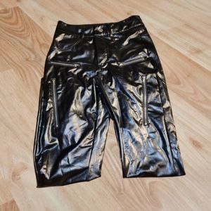 Pu leather pants